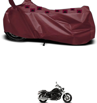 ZEDTEEK Waterproof Two Wheeler Cover for Hyosung(Aquila Pro 650, Maroon)