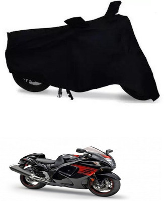 APNEK Waterproof Two Wheeler Cover for Suzuki(GSX R1300 Hayabusa, Black)