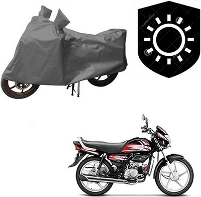 MMSSTAR Waterproof Two Wheeler Cover for Hero(HF Deluxe, Grey)