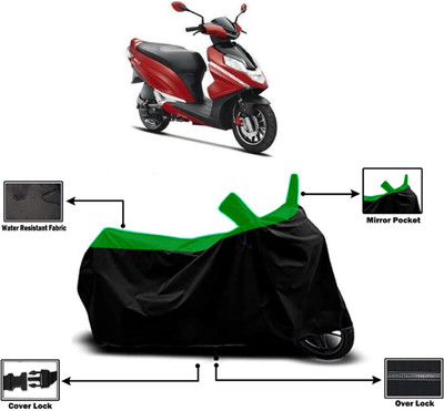 Amexride Two Wheeler Cover for Hero(Dare, Green)