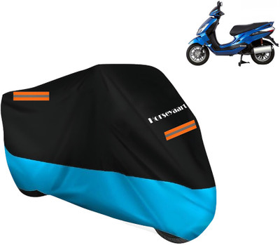 Horseyaart Waterproof Two Wheeler Cover for Bajaj(Kristal, Blue)