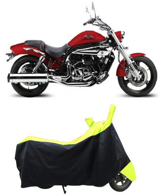 Coxtor Waterproof Two Wheeler Cover for Hyosung(Aquila Pro 650, Yellow)