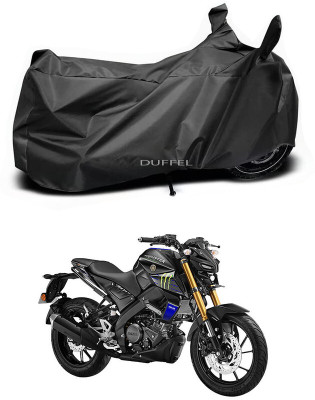 Duffel Two Wheeler Cover for Yamaha(MT 15 New, Black)