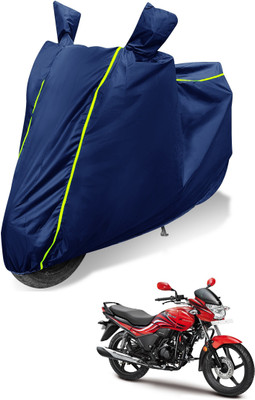 Auto Hub Waterproof Two Wheeler Cover for Hero(Passion Xpro, Blue)