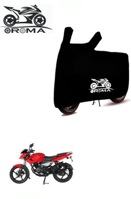 THE REAL ARV Waterproof Two Wheeler Cover for Bajaj(Pulsar 135, Black)