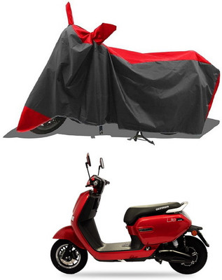 PAGORA Waterproof Two Wheeler Cover for Okinawa(Lite, Red, Black)