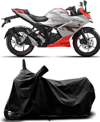 BbcMart Waterproof Two Wheeler Cover for Suzuki(Gixxer SF 250, Black)