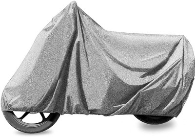 CODOKI Waterproof Two Wheeler Cover for Royal Enfield(Interceptor 650, Silver)