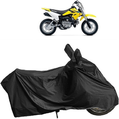 DIGGU Two Wheeler Cover for Suzuki(DR-Z50, Black)