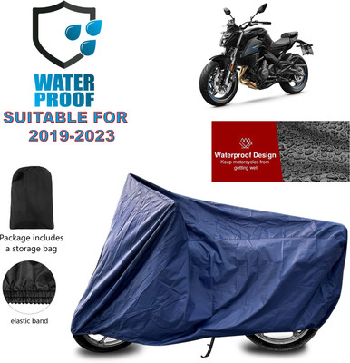 GOSHIV-car and bike accessories Waterproof Two Wheeler Cover for CFMoto(Blue)