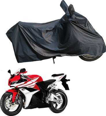 Motodreka Waterproof Two Wheeler Cover for Honda(CBR 600 RR, Black)