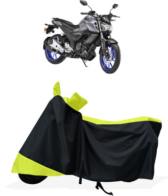 Tricway Two Wheeler Cover for Yamaha(FZS-FI BS6, Yellow)