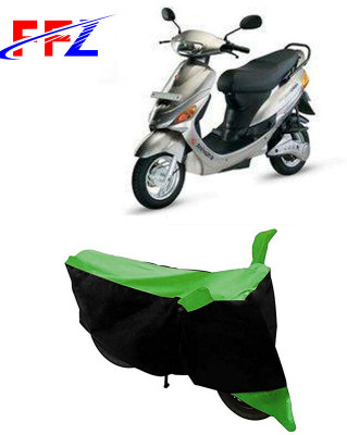 FFZ Two Wheeler Cover for Hero(Electric E-Sprint, Black, Green)