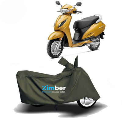 APNEK Two Wheeler Cover for Honda(Activa 6G, Green)
