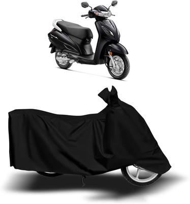 Mdstar Waterproof Two Wheeler Cover for Honda(Activa 6G, Black)