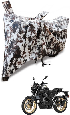 Auto Hub Waterproof Two Wheeler Cover for Yamaha(MT 15, Multicolor)