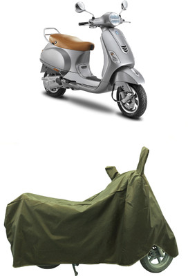 Coxtor Waterproof Two Wheeler Cover for Vespa(Vespa VXL 150, Green)