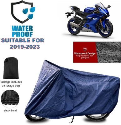PAGORA Waterproof Two Wheeler Cover for Yamaha(YZF R25, Blue)