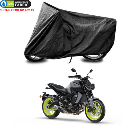 PAGORA Waterproof Two Wheeler Cover for Yamaha(MT 09, Black)