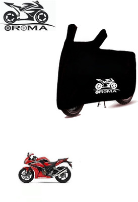DeepShakshi AUTOMOTIVE Waterproof Two Wheeler Cover for Honda(CBR300R, Black)
