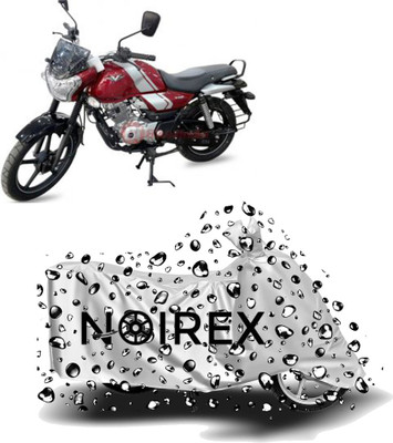 NOIREX Two Wheeler Cover for Bajaj(V12, Silver)