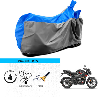 SnehaSales Waterproof Two Wheeler Cover for Hero(Hunk, Grey, Blue)