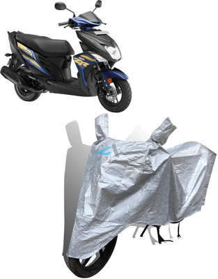 Y3H Waterproof Two Wheeler Cover for Yamaha(Cygnus Ray ZR, Silver)