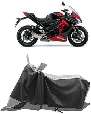 GROFATIK Two Wheeler Cover for Suzuki(GSX S1000F, Grey)