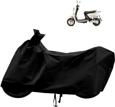 Horseyaart Waterproof Two Wheeler Cover for Evolet(Polo, Black)