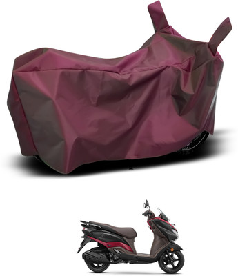 GOSHIV-car and bike accessories Waterproof Two Wheeler Cover for Suzuki(Burgman Street, Maroon)