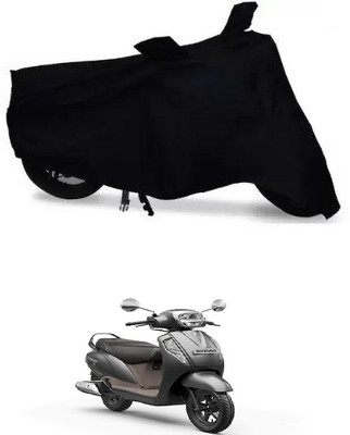 ENTIRELY ELITE Waterproof Two Wheeler Cover for Suzuki(New Access 125, Black)