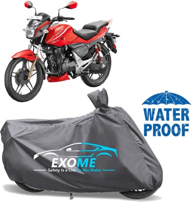 EXOME Waterproof Two Wheeler Cover for Hero(Xtreme Sports, Grey)