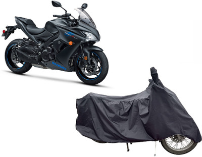 Anlopeproducts Waterproof Two Wheeler Cover for Suzuki(GS 150R, Grey)