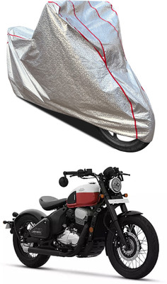 PAGORA Waterproof Two Wheeler Cover for JAWA(42, Silver)