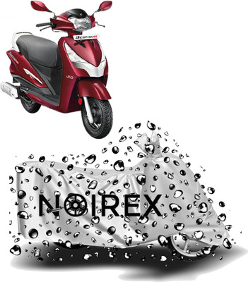 NOIREX Two Wheeler Cover for Hero(Destini 125, Silver)