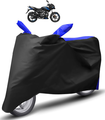 Caronix Two Wheeler Cover for Bajaj(Pulsar 125, Blue)