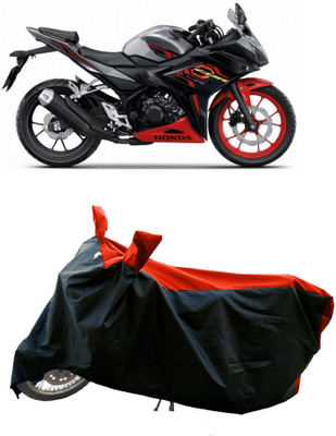 DeepShakshi AUTOMOTIVE Waterproof Two Wheeler Cover for Honda(CBR 150R, Red)