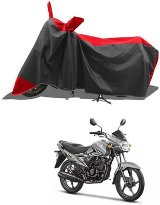 PAGORA Waterproof Two Wheeler Cover for Suzuki(Hayate EP, Red, Black)