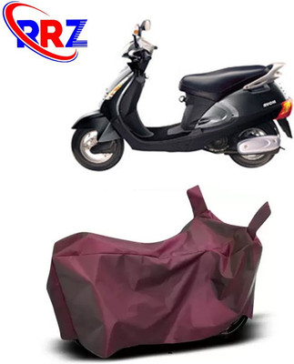 RRZ Waterproof Two Wheeler Cover for Kinetic(Nova EX, Maroon)