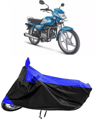 Mdstar Waterproof Two Wheeler Cover for Hero(HF Dawn BS6, Blue)