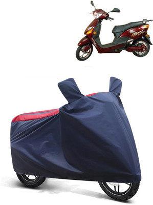 CARNEST Two Wheeler Cover for Hero(Electric Zippy, Red, Blue)