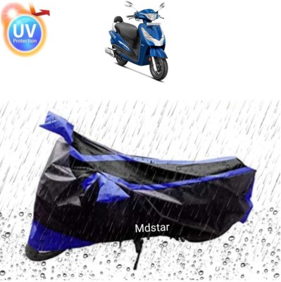 MMSSTAR Waterproof Two Wheeler Cover for Bajaj(Pulsar AS 150, Blue, Black)