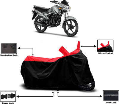 KEDIT Two Wheeler Cover for Suzuki(Hayate EP, Red)