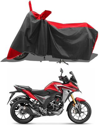 KEDIT Two Wheeler Cover for Universal For Bike(X-Blade, Red, Black)