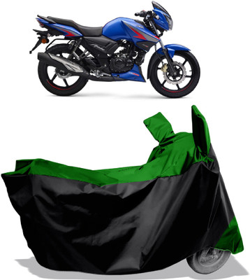 Amexride Two Wheeler Cover for TVS(Apache RTR 160, Multicolor)