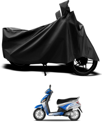 PAGORA Waterproof Two Wheeler Cover for Mahindra(Gusto Electric, Black)