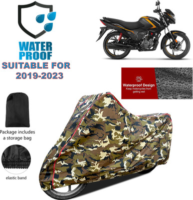 PAGORA Waterproof Two Wheeler Cover for Hero(Glamour FI, Yellow)