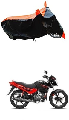 VESMEI Two Wheeler Cover for Hero(Glamour Programmed FI, Orange)