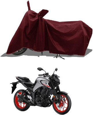 DeepShakshi AUTOMOTIVE Waterproof Two Wheeler Cover for Yamaha(YZF R15 V3, Maroon)