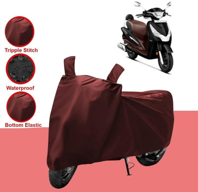 HWSXQAE Two Wheeler Cover for Universal For Bike(MotoCorp Destini 125, Maroon)